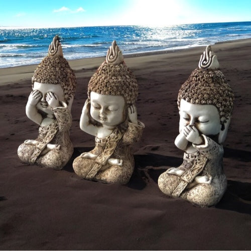 Buda Indio Bebito Mudo 14cm