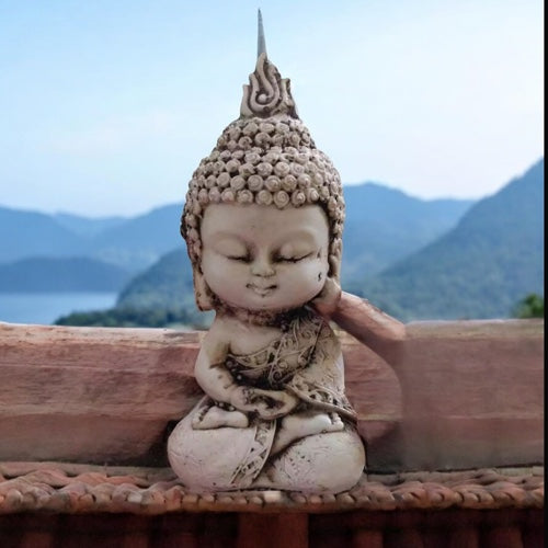 Buda Indio Bebito Abundancia 14cm