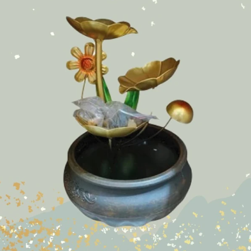 Fuente Hojas Doradas