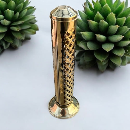 Porta Sahumerio Torre Metal 27cm