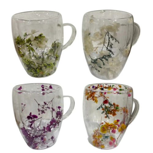 Taza con Flores 350ml