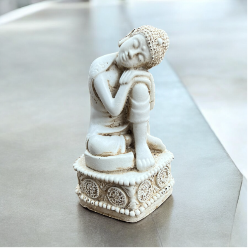 Mini Buda Soñador Pedestal